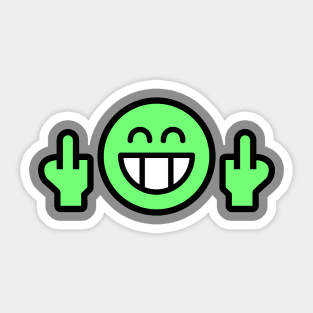 Smiley Emoji cheeky grin (3c) Sticker